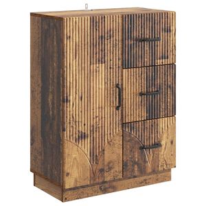 vidaXL Bufet cu sertar Lemn vechi 66 x 34,5 x 87 cm Lemn prelucrat