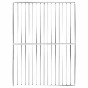 vidaXL Grătar 40 x 30 cm Oţel inoxidabil Argintiu