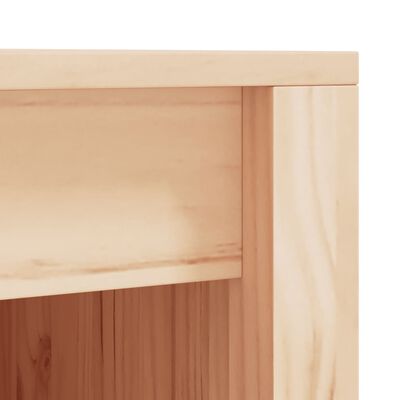 vidaXL Dulap de bucătărie de exterior, lemn masiv de pin