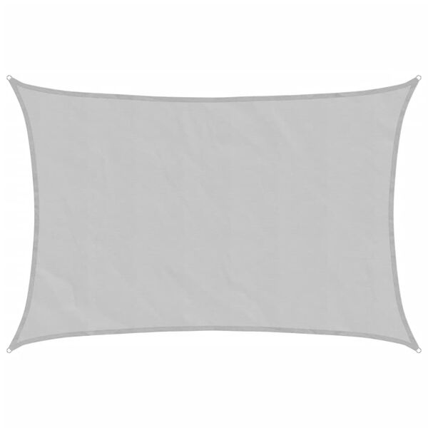 vidaXL Parasolar, gri deschis, 5x3,5 m, 100% poliester Oxford