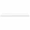 vidaXL Rafturi de perete suspendate, 4 buc., alb, 50x23x3,8 cm, MDF