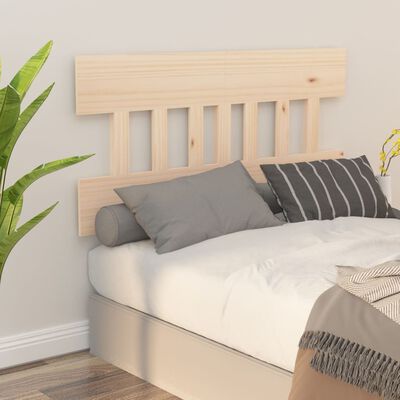 vidaXL Tăblie de pat, 123,5x3x81 cm, lemn masiv de pin