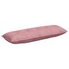 vidaXL Perna pentru spate Roz 140 x 50 cm Țesătură din corduroy