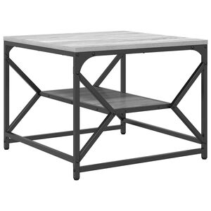 vidaXL Masă de cafea Gri Sonoma 51 x 50 x 40 cm