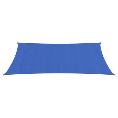 vidaXL Pânză parasolar, albastru, 2x5 m, HDPE, 160 g/m²