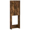 vidaXL Dulap pentru toaletă HAARLEM Stejar fumuriu 66 x 25,5 x 190 cm