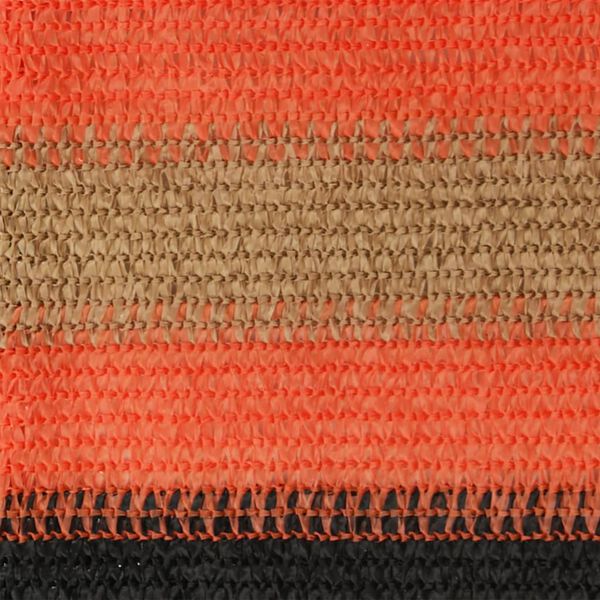 vidaXL Paravan de balcon, multicolor, 90x500 cm, HDPE