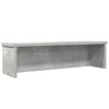 vidaXL Rafturi de bucătărie stivuibile 2 buc Beton Gri 60x15x16 cm