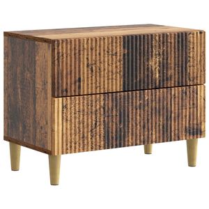 vidaXL Dulap de noapte Lemn vechi 62 x 34,5 x 48 cm Lemn prelucrat