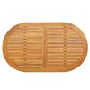 vidaXL Placă de masă Ulei Natural 120 x 70 x 2 cm Lemn Solid de Acacia