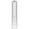 vidaXL Perete gabion cu capace, 300 x 30 x 150 cm, oțel galvanizat