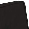vidaXL Scaun de relaxare cu taburet, negru, catifea