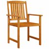 vidaXL Set de masă pentru grădină 7 pcs Maro Lemn Solid de Acacia