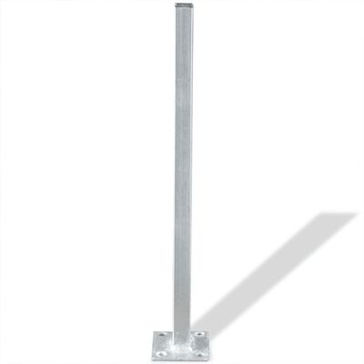 vidaXL Suport pentru stâlp din oțel 40 cm, 4 buc.