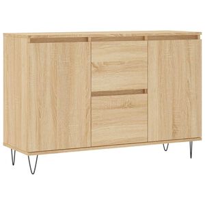 vidaXL Servantă, stejar sonoma, 101,5x35x70 cm, lemn prelucrat