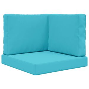 vidaXL Perna pentru canapea de exterior Poliester Turcoaz 60 x 60 cm