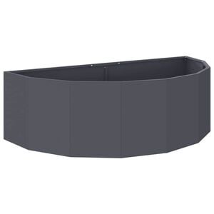 vidaXL Jardinieră Antracit 120 x 60 x 35 cm Oțel
