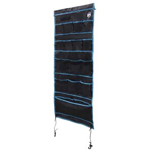 vidaXL Pungă de stocare Negru și Albastru 125 x 48 cm oxford