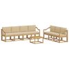 vidaXL Set de canapele de exterior 7 pcs
