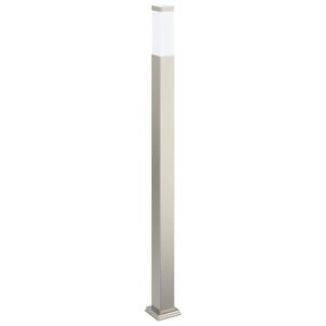 vidaXL St&acirc;lp luminos 110 cm oțel inoxidabil IP44