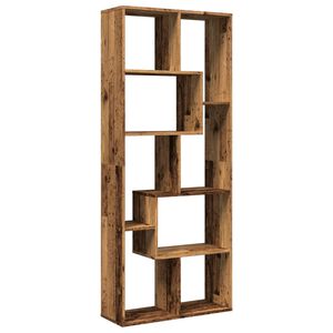 vidaXL Bibliotecă/separator cameră lemn vechi 67x25x161,5 cm lemn
