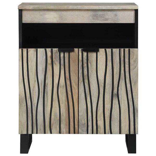 vidaXL Dulapuri și suporturi pentru stocarea media Alb și negru