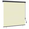 vidaXL Jaluzea tip rulou de exterior, crem, 170 x 250 cm