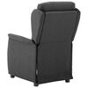 vidaXL Fotoliu recliner Gri &icirc;nchis 66.5 x 94 x 101.5 cm Poliester
