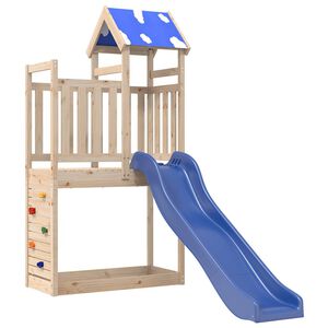 vidaXL Set de joacă pentru exterior, lemn masiv de pin