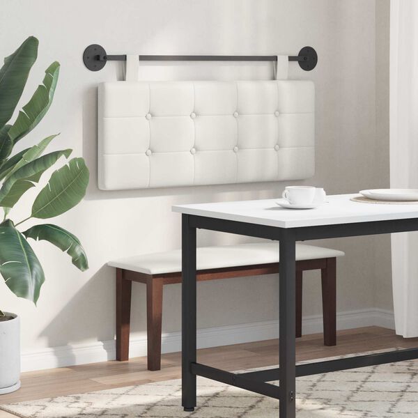 vidaXL Cap de pat suspendat Pe perete Piele artificială