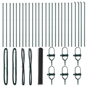 vidaXL St&acirc;lp de gard. Gri