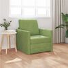 vidaXL Pat canapea 60cm Verde deschis Catifea
