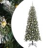 vidaXL Brad de Crăciun artificial Verde 180 cm PVC, plastic și oțel