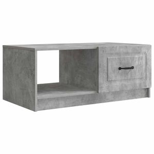 vidaXL Masă de cafea Gri Beton 90 x 50 x 37 cm Lemn prelucrat