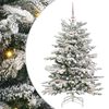 vidaXL Brad de Crăciun artificial cu ramuri articulare Alb 120 cm