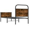 vidaXL Cadru de pat fără saltea 80x200 cm Lemn prelucrat stejar Sonoma