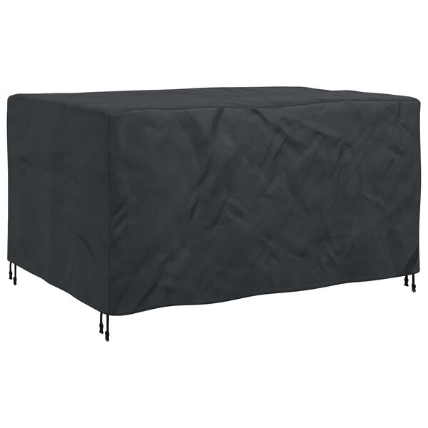vidaXL Husă pentru mobilă Simplu Negru 180 x 120 x 74 cm 420D