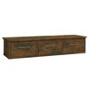 vidaXL Dulap de perete stejar fumuriu 88x26x18,5 cm lemn prelucrat