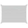 vidaXL P&acirc;nză de umbră Gri deschis și alb. 3,5 x 2,5 m