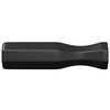 vidaXL M&acirc;nere fotbal de masă 10 buc. Negru 3,1 x 3,1 x 17,8 cm PP