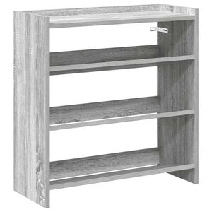 vidaXL Pantofar, gri sonoma, 60x25x62 cm, lemn compozit