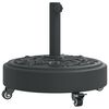 vidaXL Suport umbrelă pentru st&acirc;lpi &Oslash;38 / 48 mm, 27 kg, rotund