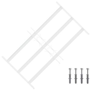 vidaXL Grilaj de Securitate pentru Feronerie cu 3 Bare &Icirc;ncuiate 3 pcs