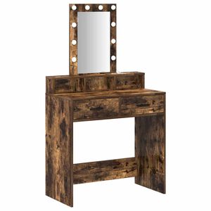 vidaXL Masă de Machiaj Maro 79 x 41 x 140 cm Lemn prelucrat
