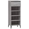vidaXL Pantofar, gri sonoma, 40x36x105 cm, lemn compozit