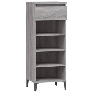 vidaXL Pantofar, gri sonoma, 40x36x105 cm, lemn compozit