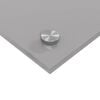 vidaXL Spate de bucătărie 2 pcs Gri deschis 90 x 50 cm