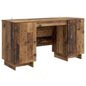 vidaXL Birou Lemn vechi Lemn prelucrat 142,5 x 50 x 75 cm