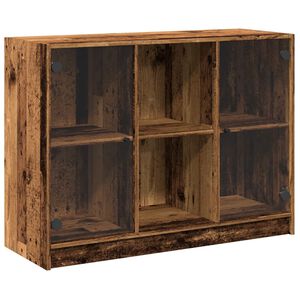 vidaXL Dulap, lemn &icirc;nvechit, 102x37x75,5 cm, lemn prelucrat