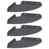 vidaXL Raft suspendat cu raft 4 pcs Antracit 18 x 18 x 2 cm
